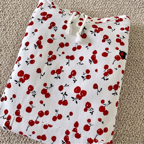 Champion + HVN for Urban Outfitters Cheery Hoodie Sweatshirt, S - Picture 5 of 16